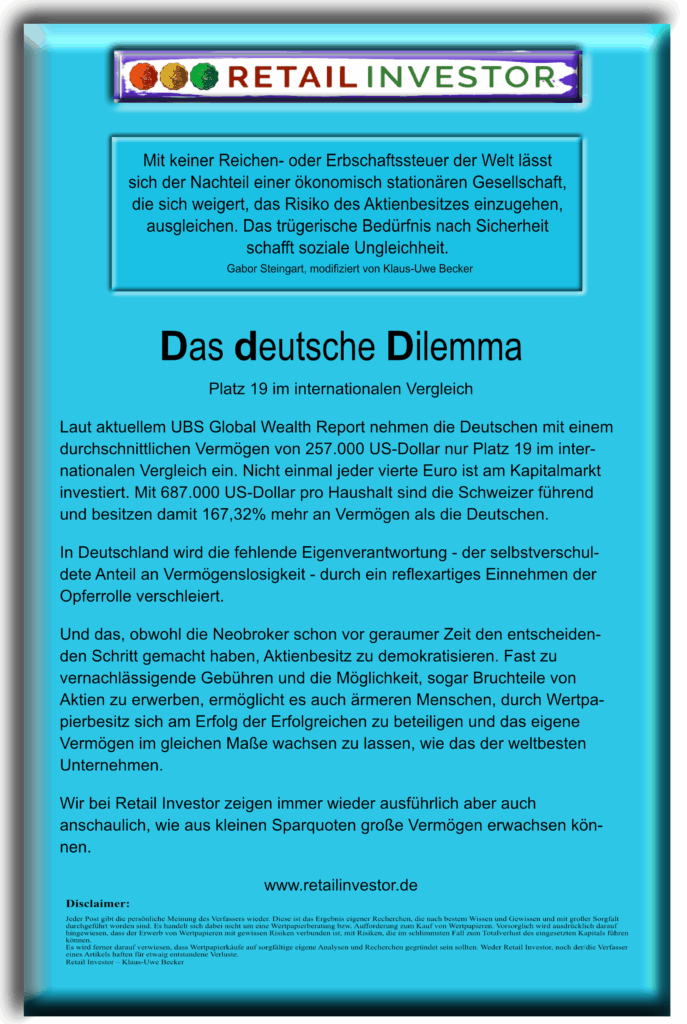 Das deutsche Dilemma beschnitten