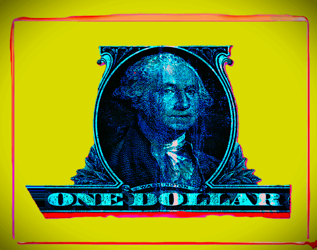 Eine ziemlich perfekte Strategie zu nachhaltigem Wohlstand 13 George Washington Dollar. Affinity Version Variante 3